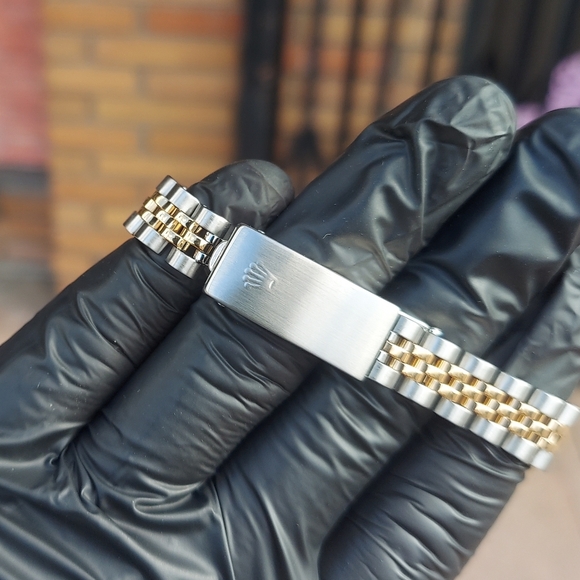 COPY - COPY - Rolex Ladies Datejust 6517 two tone pink MOP Diamond jubilee - Picture 5 of 7